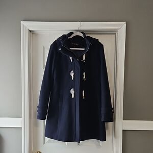 Kimi and Kai Navy Blue Toggle Coat